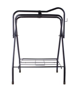 Foldable Saddle Rack Metal Saddle Rack Saddle Storage Equestrian Supplies