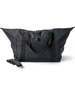 Foldable Travel Duffle Bag - Black