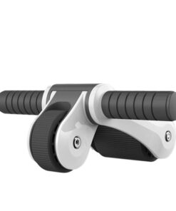 Folding Abdominal Wheel - White
