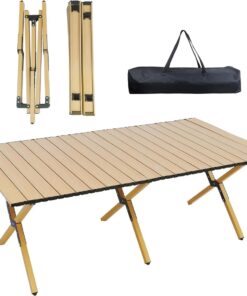 Folding Camping Picnic Table with Carry Bag for Travel Indoor & Outdoor