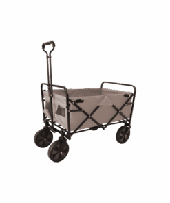 Folding Outdoor Utility Wagon - Beige