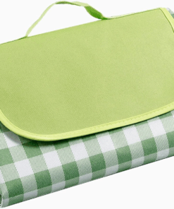 Folding Picnic Waterproof Blanket - Green