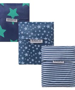 Folding Shopping Bag - Square Small Bag Portable - Set of 3 - 57cm - Sunshine