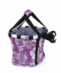 Folding Small Pet Cat Dog Carrier Bike Handlebar Basket