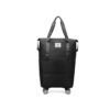 Folding Waterproof Large Capacity Travel Bag Luggage Bag - Black