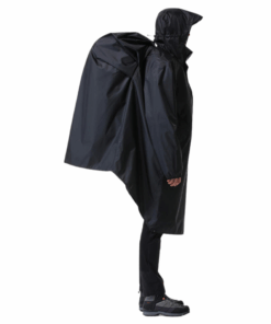 Forclaz Hiking rain poncho - MT500 - 60L - Black - S-M