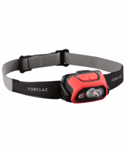 Forclaz RECHARGEABLE HEADLAMP - 600 LUMENS - HL900 USB V3 red