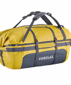 Forclaz Trekking Carry Bag - 80 L to 120 L - Duffel 500 Extend Yellow
