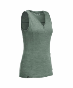 Forclaz Women's merino wool trekking & travel tank top- Travel 500 - M