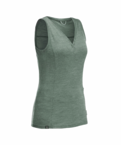 Forclaz Women's merino wool trekking & travel tank top- Travel 500 - S