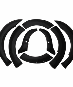 Ford Everest V2 Fender Flares With Sensor Cut Orange Peel Matt Black 2016-2021