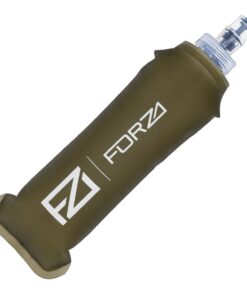 FORZA 500ml Premium Soft Flask Collapsible Running Water Bottle (Single) - Grey
