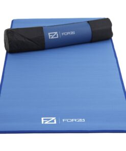 FORZA - Premium 10mm Thick Extra Large 1850x800mm High-Density Yoga Mat - Blue