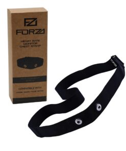 Forza Premium Heart Rate Monitor Strap Replacement - Black