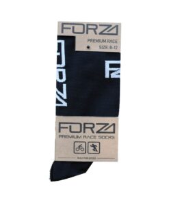 Forza Premium Race Cycling Socks (8-12) - Black