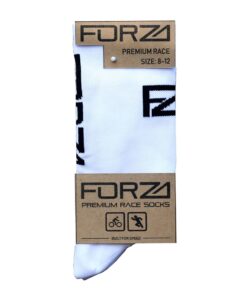 Forza Premium Race Cycling Socks (8-12) - White