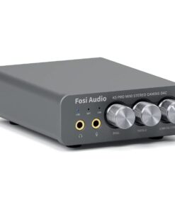Fosi Audio K5 Pro Gaming DAC Headphone Amplifier Mini Hi-Fi