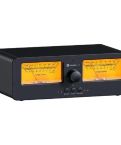 Fosi Audio LC30 VU Meter Amplifier Speaker Selector Switch Box
