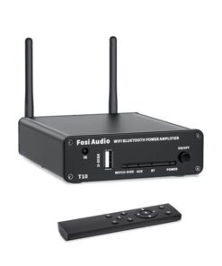 Fosi Audio T10 WiFi (Airplay, Spotify) BT 5.0 Amplifier 2.1 CH for Speakers