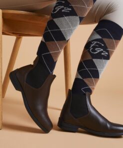 Fouganza Leather Horse Riding Jodhpur Boots 500 - Adult - UK 8