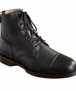 Fouganza Paddock 560 Lace-up Horse Riding Boots - Leather - UK 3