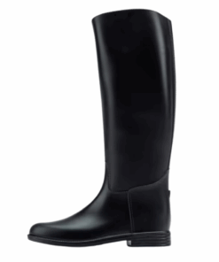 Fouganza Schooling Adult Horse Riding Long Boots - Black - UK 4