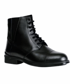 Fouganza Women's Horse Riding Lace-Up Leather Jodhpur Boots 500 - UK 5.5