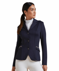 Fouganza Women's Horse Riding Show Jacket - Navy - S