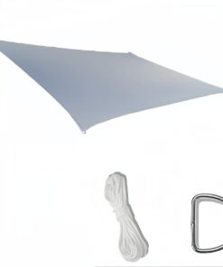 Four-Cornered Awning 3 x 3M Sun Shade Sail Outdoor Shade Cover UV Sunshade