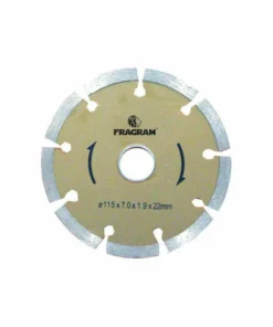 Fragram 115x22mm Segmented Diamond Grit Stone Blade