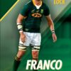 Franco Mostert - Springbok Rugby Poster