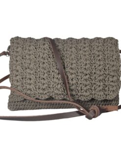 Franschhoek Hand Crocheted Lined Bag - Donkey