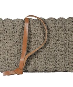 Franschhoek Hand Crocheted Lined Bag - Sand