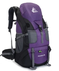 Free Knight 50L Multipurpose Outdoor Waterproof Backpack FK0396 - Purple