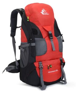 Free Knight 50L Multipurpose Outdoor Waterproof Backpack FK0396 - Red