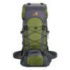 Free Knight 60L Hardback Camping Backpack with Rain Cover FK008 - Green