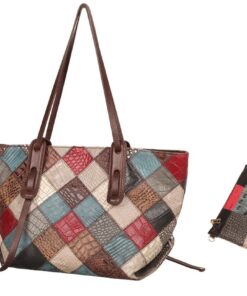 Free Spirit Genuine Leather Tote Shoulder Bag