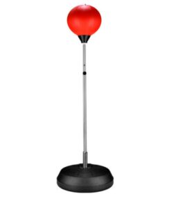 Free Standing Speed Punching Bag Kit with Gloves and Air Pump