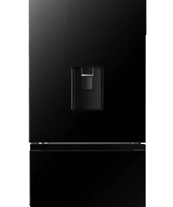 Hisense 347L Combi Fridge With Water Dispenser Black Glass H450BMIB-WD – Zambia