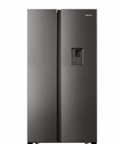 Hisense 514L Side By Side Fridge Freezer Inox H670SITWD
