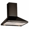 Defy 60CM Black Cookerhood Chimney DCH310