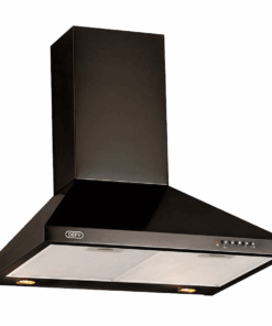 Defy 60CM Black Cookerhood Chimney DCH310
