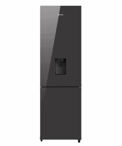 Hisense 263L Bottom Freezer Fridge with Water Dispenser-Black Mirror