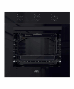 Defy 60CM Slimline Oven Black Glass DBO483E