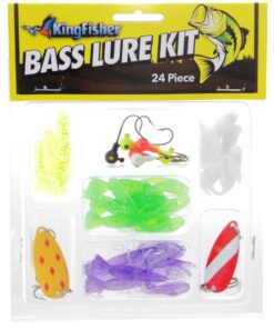 Fresh Water Bass 24 Piece Fishing Lure Kit