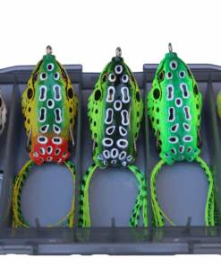 Frog Bait Lures Bass Fishing Soft Top Water 5piece