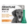 Frontline Plus Fleas, Ticks & Lice Treatment for Dog (Size: S)