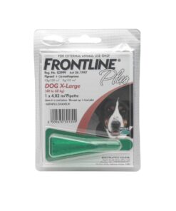 Frontline Plus Fleas, Ticks & Lice Treatment for Dog (Size: XL)