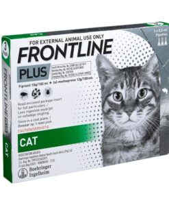 Frontline Plus for Cats, Pack of 3