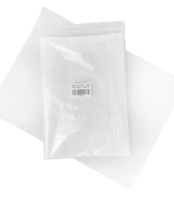 Frosted Packaging Zipper bags (Large) 300mm x 400mm 85micron - 50 Pack